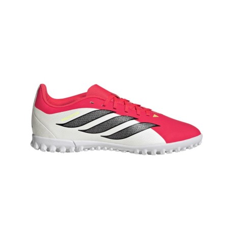 Adidas Predator Club Tf Rosso Nero Bianco - Scarpe Da Calcio Bambino
