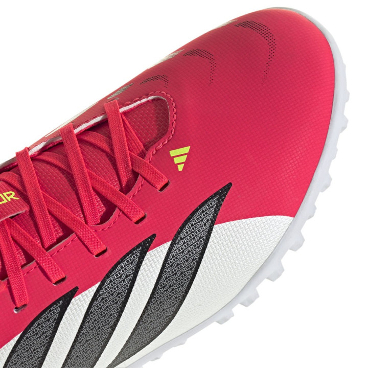 Adidas Predator Pro Ft Tf Rosso Nero Bianco - Scarpe Da Calcio Uomo