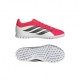Adidas Predator Club Tf Rosso Nero Bianco - Scarpe Da Calcio Bambino