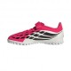 Adidas Predator Club H&L Tf Rosso Nero Bianco - Scarpe Da Calcio Bambino