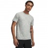 Under Armour T-Shirt Running Velociti Pro Print Titanium Reflective Uomo