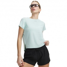Under Armour T-Shirt Running Velociti Pro Refresh Mint Reflective Donna