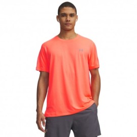 Under Armour T-Shirt Running Velociti Reflective Electric Tangerine Reflecti Uomo