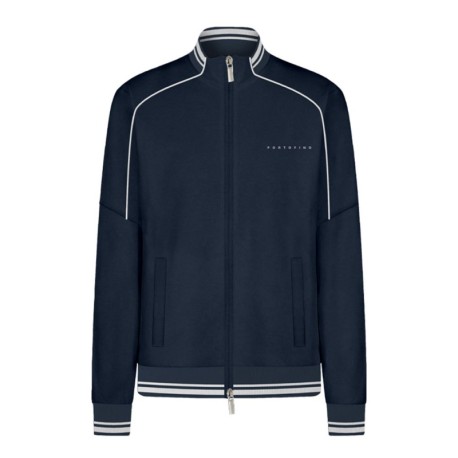 Zeybra Felpa Full Zip S Cappello Marep Navy Uomo