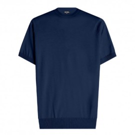 Zeybra T-Shirt In Maglia Navy Uomo