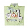Hot Stuff Poncho Neonato Wild Verde Arancio Bambino