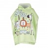 Hot Stuff Poncho Neonato Wild Verde Arancio Bambino