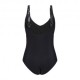 Hot Stuff Costume Intero Piscina Supportato Solange Nero Donna