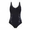 Hot Stuff Costume Intero Piscina Supportato Solange Nero Donna