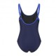 Hot Stuff Costume Intero Piscina Supportato Silvana Navy Donna