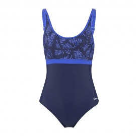 Hot Stuff Costume Intero Piscina Supportato Silvana Navy Donna