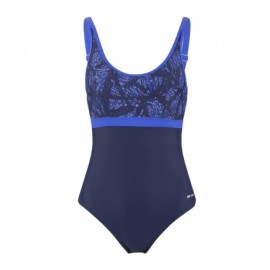 Hot Stuff Costume Intero Piscina Supportato Silvana Navy Donna