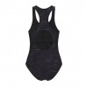 Hot Stuff Costume Intero Piscina Tiana Sport Back Nero Donna