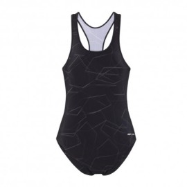 Hot Stuff Costume Intero Piscina Tiana Sport Back Nero Donna