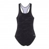 Hot Stuff Costume Intero Piscina Tiana Sport Back Nero Donna