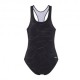 Hot Stuff Costume Intero Piscina Tiana Sport Back Nero Donna