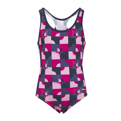 Hot Stuff Costume Intero Piscina Stars Sport Back Multi Bambina