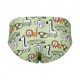 Hot Stuff Costume Intero Piscina Slip Neonato Wild Verde Arancio Bambino