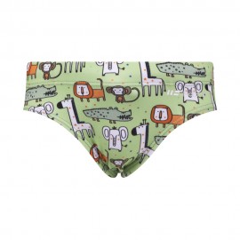 Hot Stuff Costume Intero Piscina Slip Neonato Wild Verde Arancio Bambino