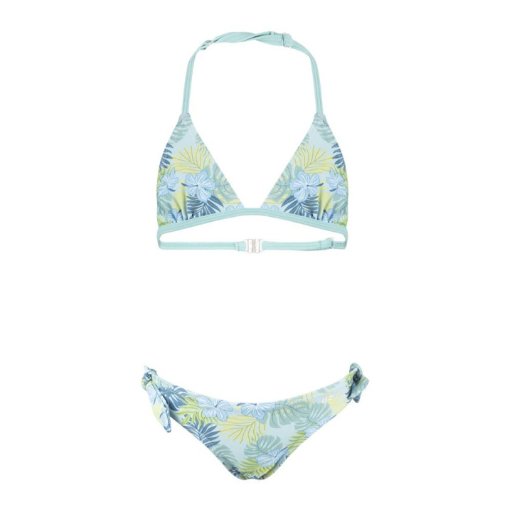 Hot Stuff Bikini Megan Triangle Verde Bambina