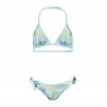 Hot Stuff Bikini Megan Triangle Verde Bambina