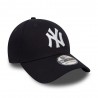 Cappellino New Era 39THIRTY New York Yankees Blu Navy elasticizzato con logo Yankees ricamato