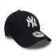 Cappellino New Era 39THIRTY New York Yankees Blu Navy elasticizzato con logo Yankees ricamato