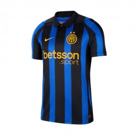 Nike Maglia Maniche Corte Inter Home 26 27 Blu Nero Uomo