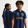 Nike Maglia Maniche Corte Inter Home 26 27 Blu Nero Oro Bambino