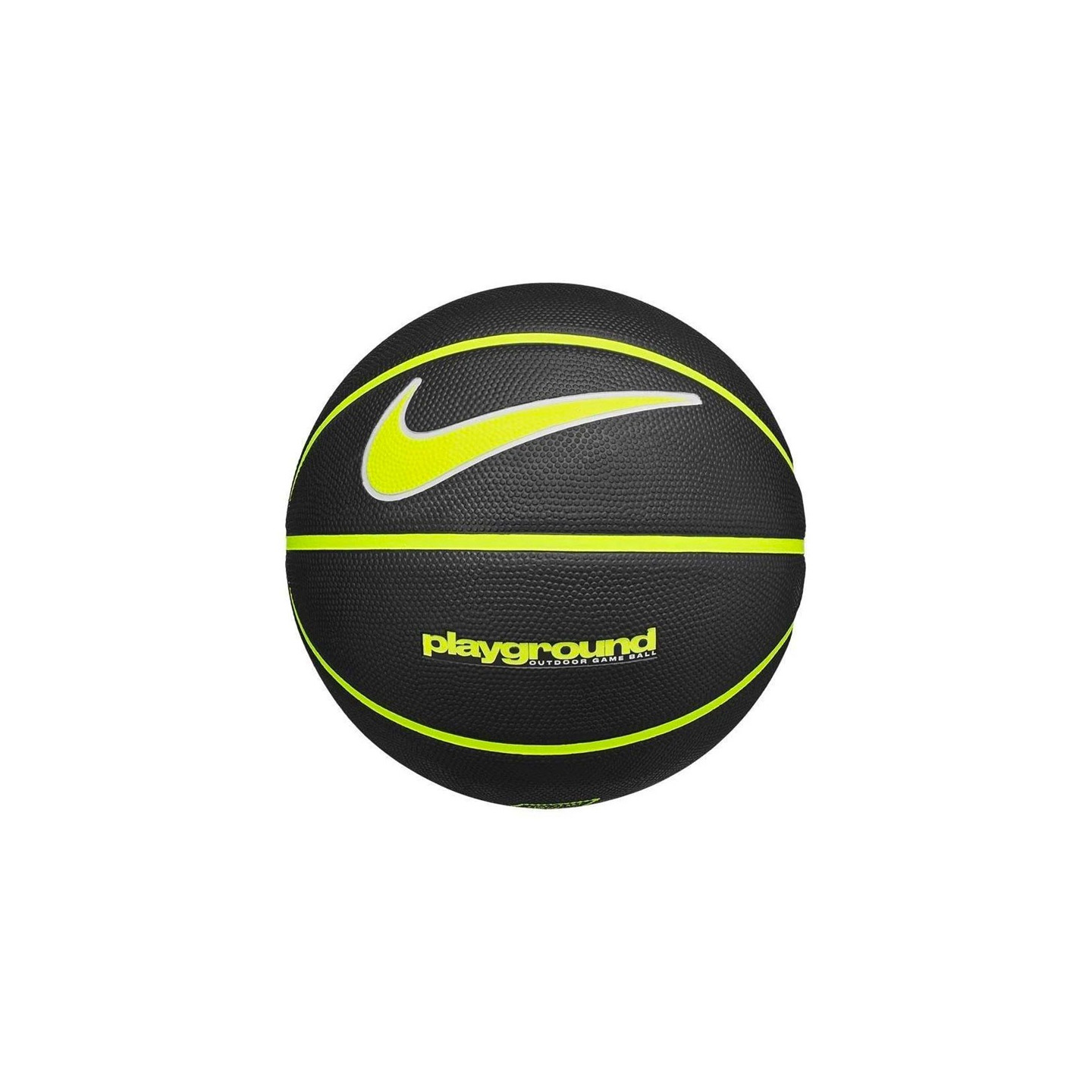 Nike Palla Basket Everyday Playgroung Nero Lime 7