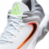 Nike Giannis Immortality 4 Bianco Nero Volt - Scarpe Basket Uomo