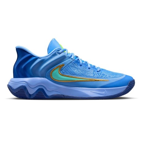 Nike Giannis Immortality 4 Blu Turq Deep Blu - Scarpe Basket Uomo