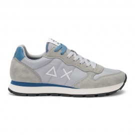 Sun 68 Tom Solid Nylon Grigio C Bianco - Sneakers Uomo