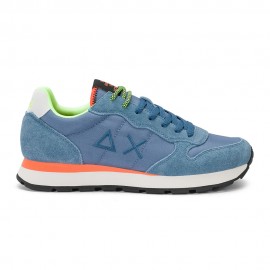Sun 68 Tom Fluo Nylon Avio - Sneakers Uomo