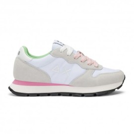 Sun 68 Ally Solid Nylon Bianco - Sneakers Donna