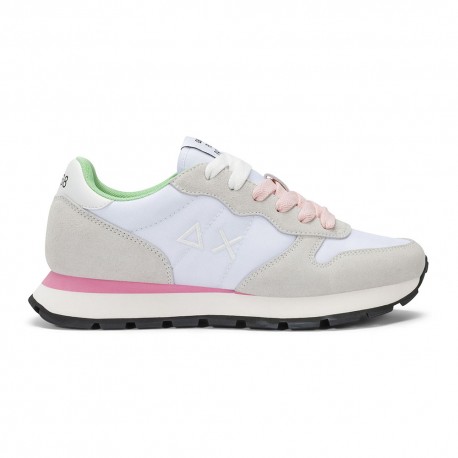 Sun 68 Ally Solid Nylon Bianco - Sneakers Donna