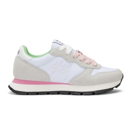 Sun 68 Ally Solid Nylon Bianco - Sneakers Donna