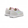 Sun 68 Ally Solid Nylon Bianco Fucsia Fluo - Sneakers Donna