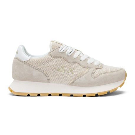 Sun 68 Ally Glitter Nylon Oro Oro - Sneakers Donna