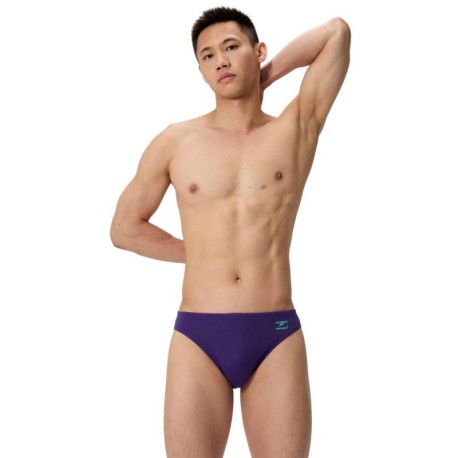 Speedo Costume Intero Piscina Slip Solid Brief Purple Uomo