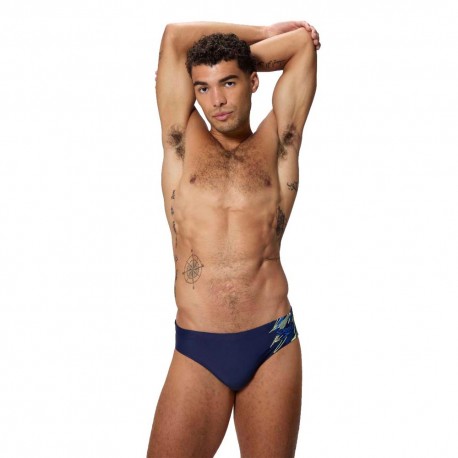 Speedo Costume Intero Piscina Slip Medley Peacoat Uomo