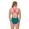 Speedo Costume Intero Piscina Female Solid Powerback Peacock Donna