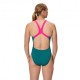 Speedo Costume Intero Piscina Female Solid Powerback Peacock Donna
