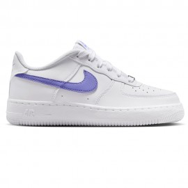 Nike Air Force 1 Gs Bianco Viola - Sneakers Bambina