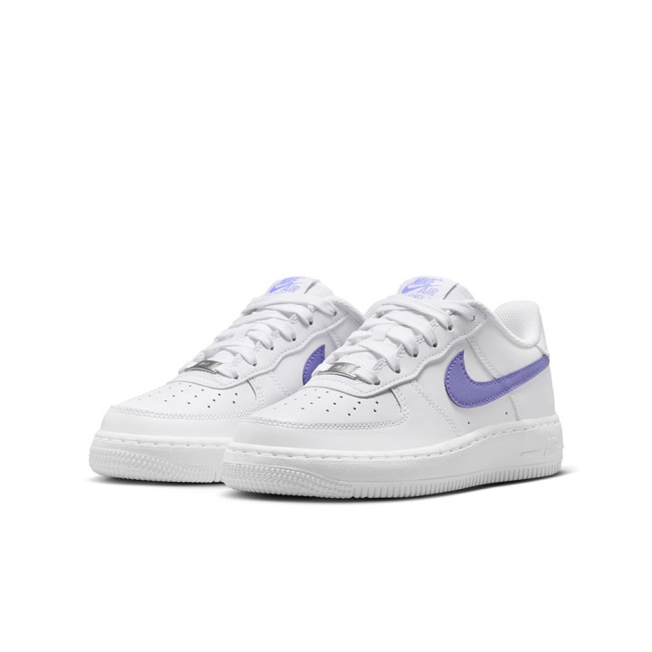 Nike Air Force 1 Gs Bianco Viola - Sneakers Bambina