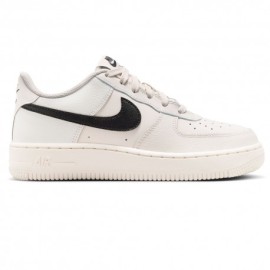 Nike Air Force 1 Ess+ Gs Beige Nero - Sneakers Bambino