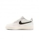 Nike Air Force 1 Ess+ Gs Beige Nero - Sneakers Bambino
