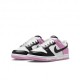 Nike Dunk Low Gs Bianco Rosa Nero - Sneakers Bambina