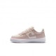 Nike Force 1 Low Ess+ Lace Ps Rosa Rosa - Sneakers Bambina