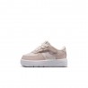 Nike Force 1 Low Ess+ Easyon Td Bianco Rosa - Sneakers Bambina